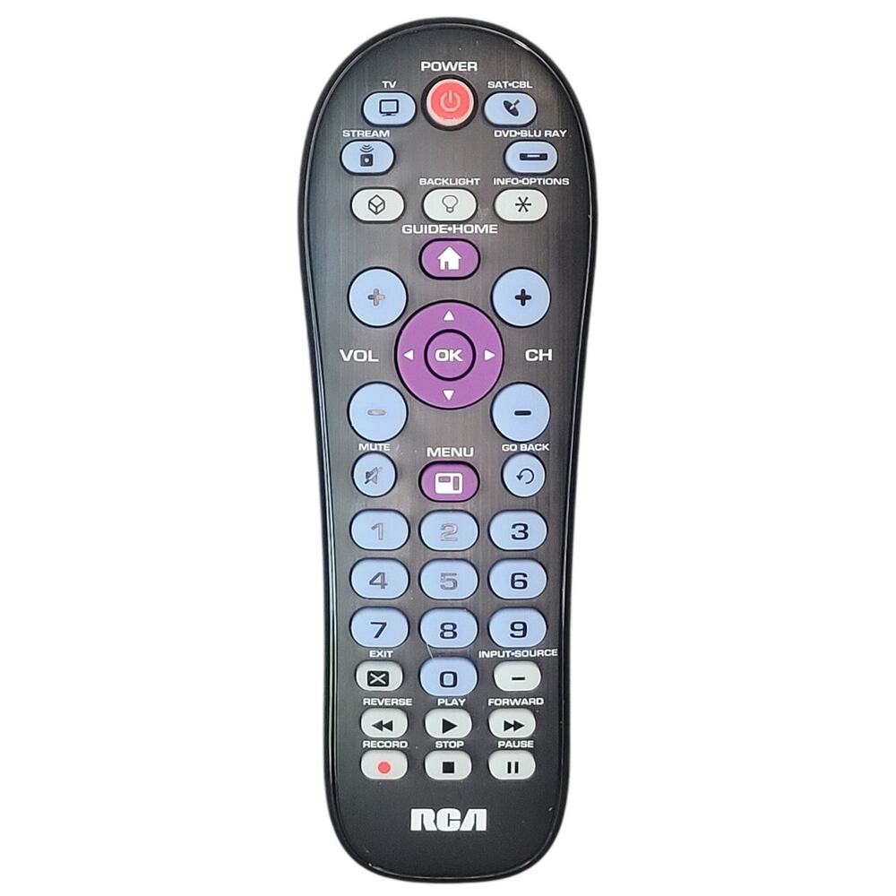 RCA Universal Remote RCR414BHE 4 Device Tested Working
